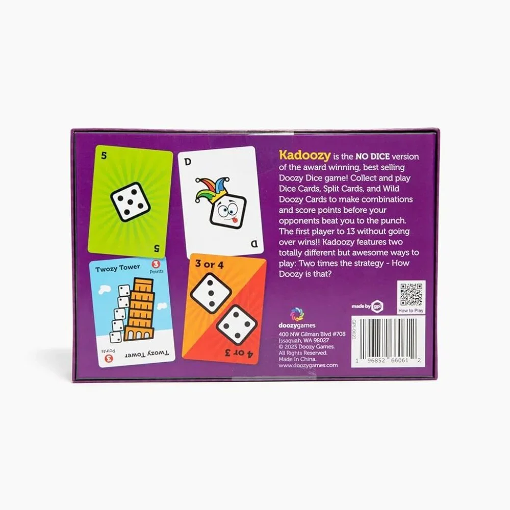 Kadoozy Card Board Game